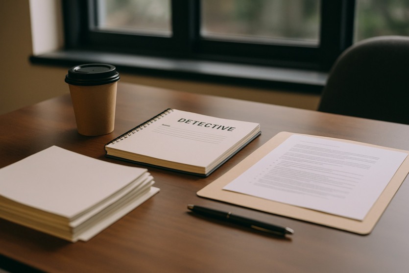 광주흥신소 상담이 진행되는 사무실 모습